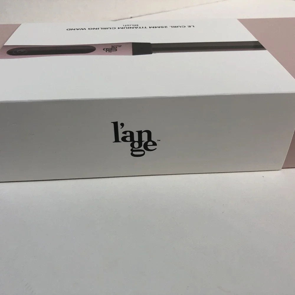 NIB Sealed L'ange Le Curl 25mm‎ Titanium Curling Wand - Blush